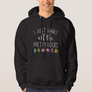 Rock Collector Geologist Geographer Funny Geology Hoodie