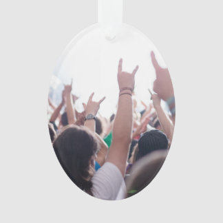 Rock Concert Audience Ornament