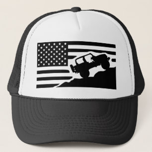 Rock Crawler American Flag  #USAPatriotGraphics  © Trucker Hat