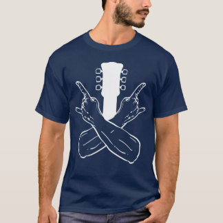Rock Crossed Hand Orchestra Member Gift vintage T-Shirt