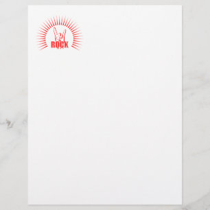 Rock Custom Letterhead