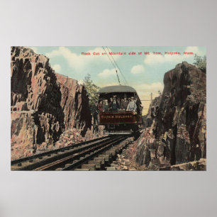 Rock Cut on Mt. Tom Poster