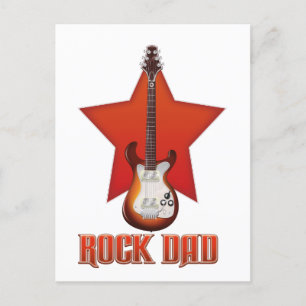Rock DAD Postcard