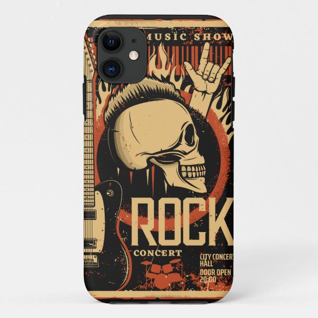 Rock fest Case-Mate iPhone case (Back)
