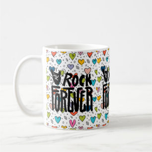 rock forever coffee mug