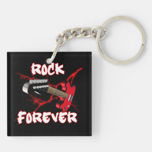 Rock forever key ring