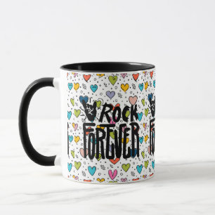 rock forever mug
