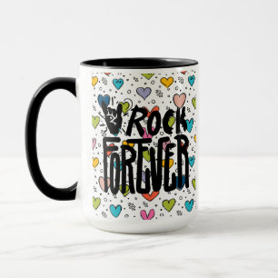 rock forever mug