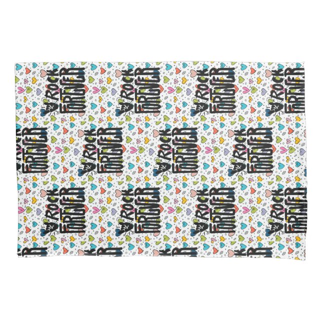 rock forever pillowcase (Front)