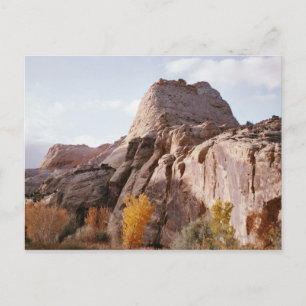 Rock formation, Capitol Reef National Park, Utah Postcard