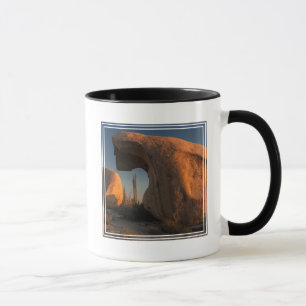 Rock Formations At Sunset Mug