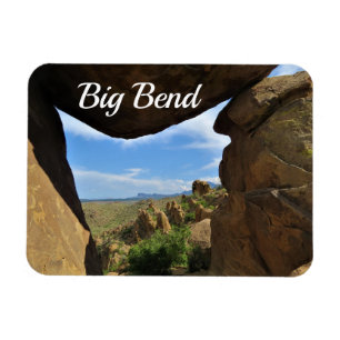 Rock Formations, Big Bend National Park, TX Magnet