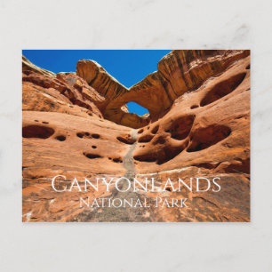 Rock Formations, Canyonlands National Park, Utah Postcard