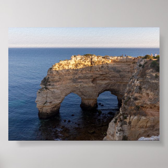 Rock formations in Algarve Poster (Front)