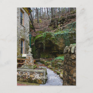 Rock Garden Patio Postcard