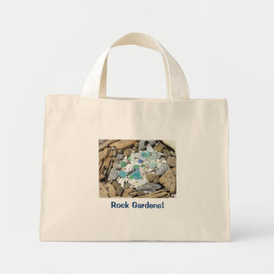 Rock Gardens! tote bags Beach bag Fossil Seashells