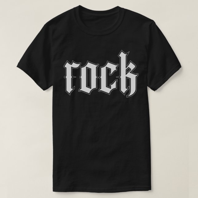 rock gothic T-Shirt (Design Front)