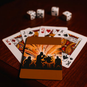 Rock Group Playing Cards