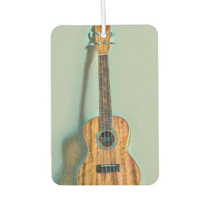 Rock guitar player car air freshener