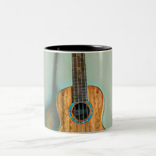 Rock guitar player Two-Tone coffee mug