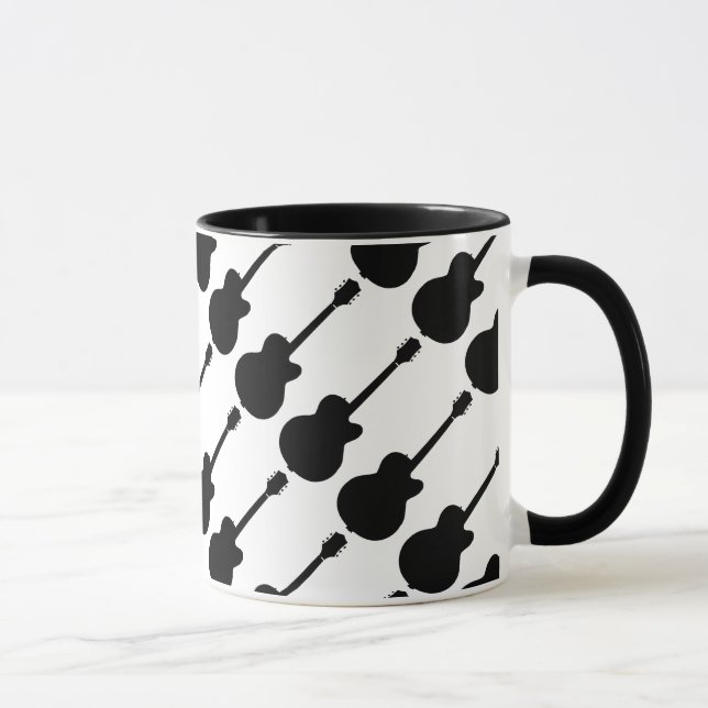 rock guitar vector mug (Right)