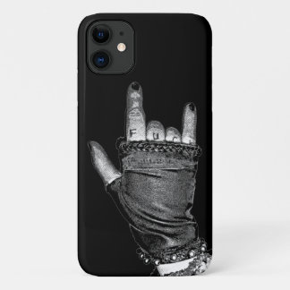 Rock Hand iPhone Cases
