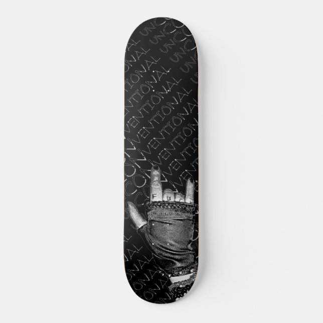 Rock Hand Skateboard (Front)