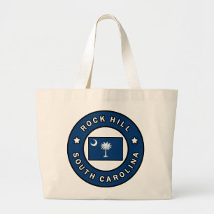Rock Hill South Carolina Large Tote Bag