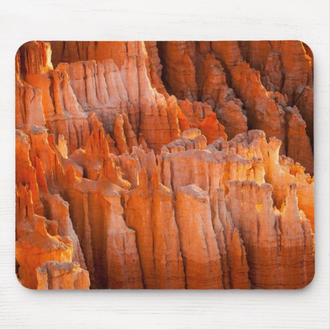 Rock Hoodoos in Morning Light Mouse Pad (Front)