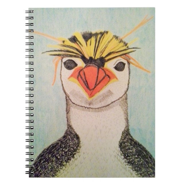 Rock Hopper Penguin Notebook (Front)