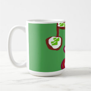 Rock in roll gingerbread coffee mug