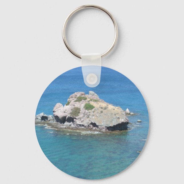 Rock in the Mediterranean Key Ring (Front)