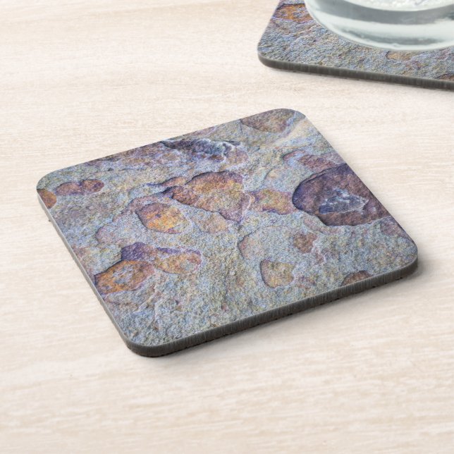 Rock Iron Ore Stone Coaster (Left Side)
