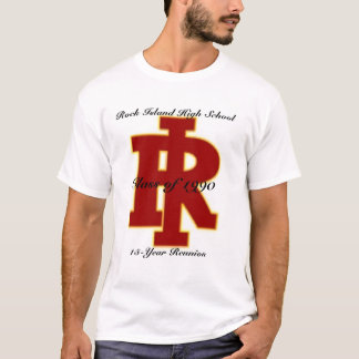 Rock Island High School 15 Yr Reunion T-Shirt