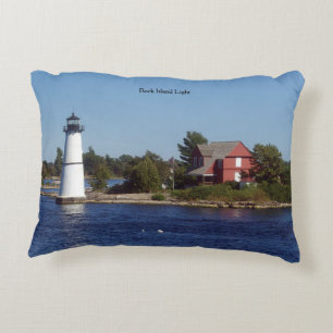Rock Island Light accent pillow