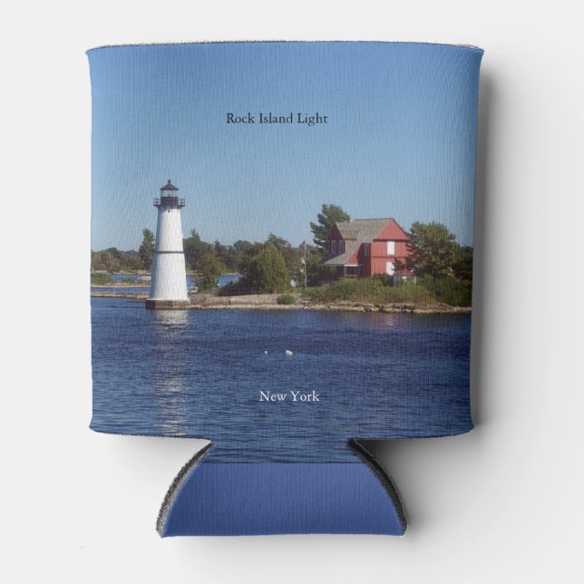 Rock Island Light can cooler (Front)