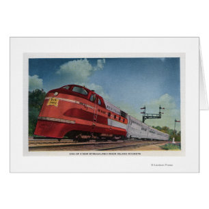 Rock Island RocketStreamlined Train