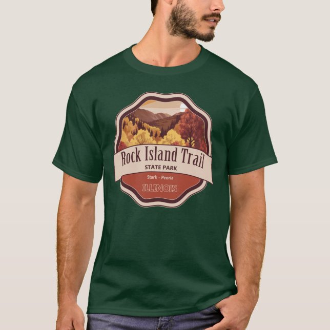 Rock Island Trail State Park T-Shirt (Front)