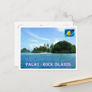 Rock Islands - Palau - Postcard