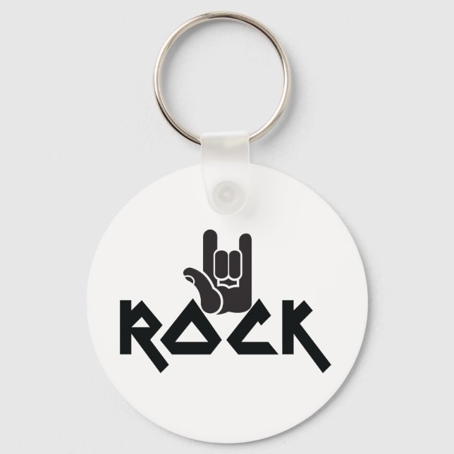 Rock Key Ring (Front)
