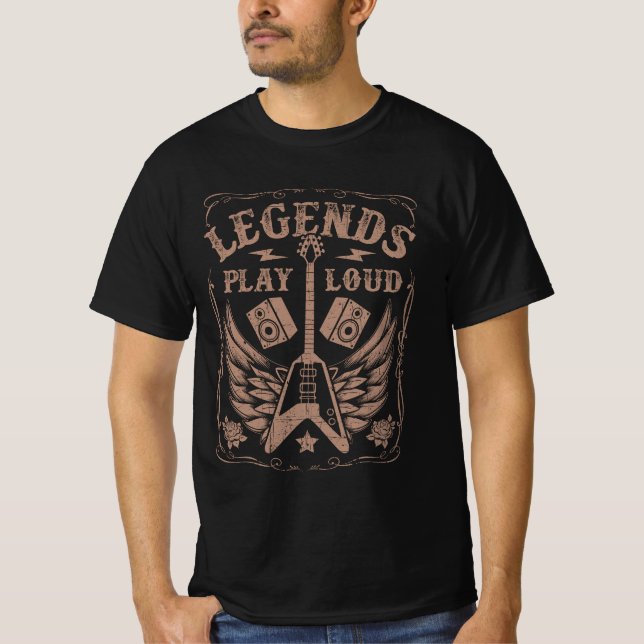 Rock Legends T-shirt (Front)