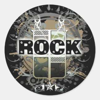 Rock=Life 'Vintage Rock' Sticker