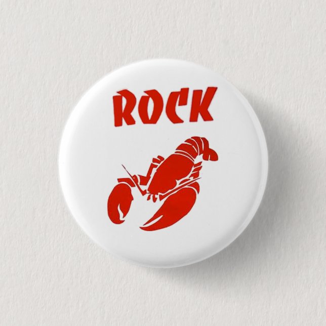 Rock Lobster 3 Cm Round Badge (Front)