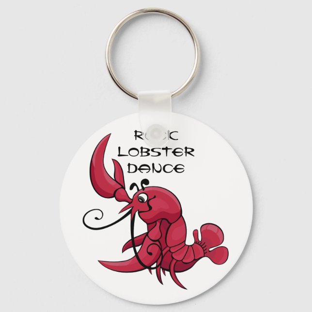 Rock Lobster Dance Key Ring (Front)