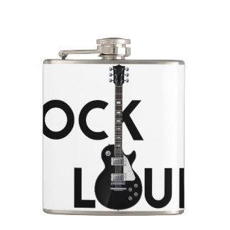 Rock Loud Flask for Drunks