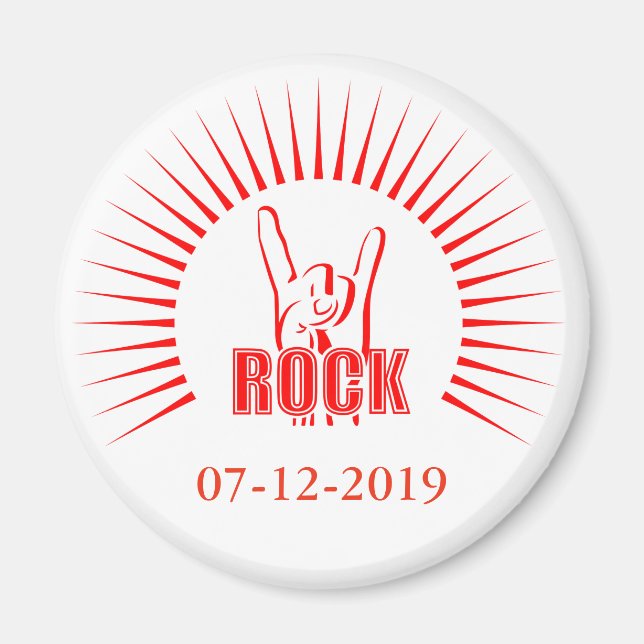 Rock Magnet (Front)