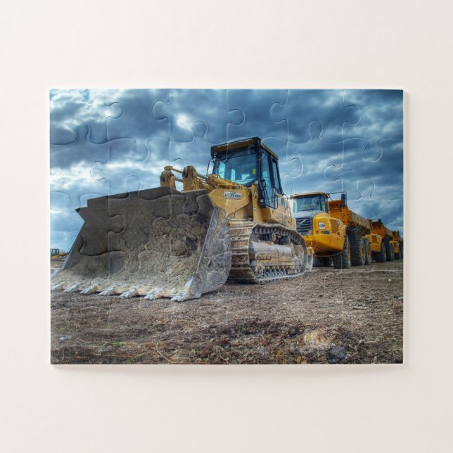 Rock Mining Heavy Equipment Jigsaw Puzzle (Horizontal)