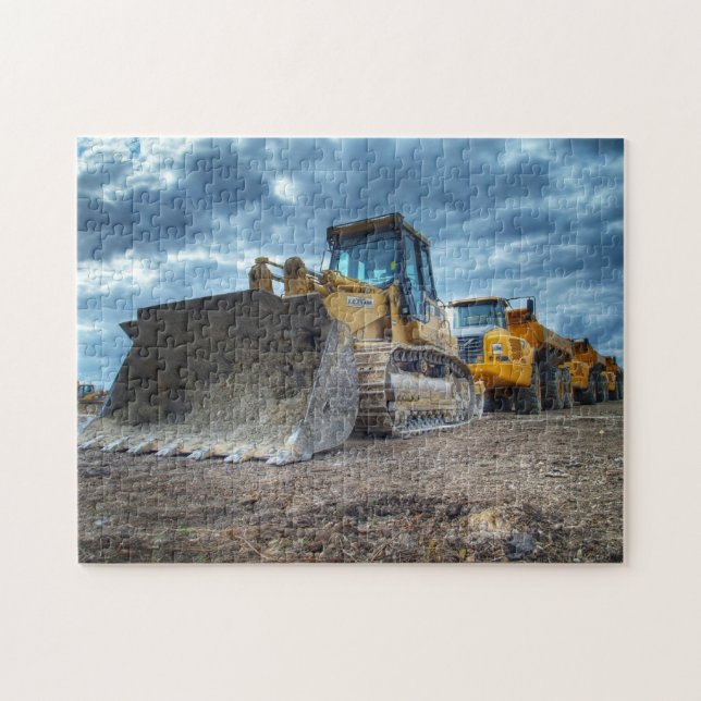 Rock Mining Heavy Equipment Jigsaw Puzzle (Horizontal)