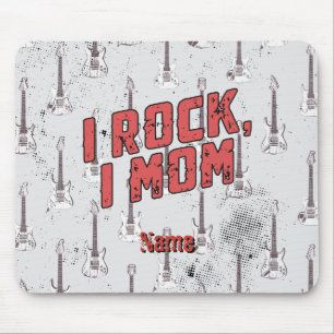 Rock Mom Cool Mother's Day Gift Rocker Music Mum Mouse Pad