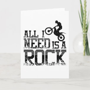 Rock Moto Trial Bike Card